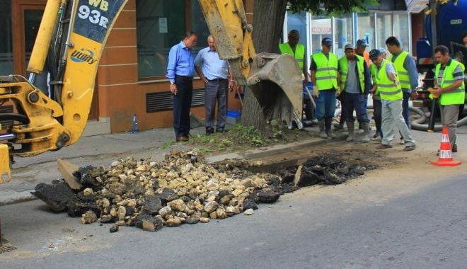 AVARIE RAJA. O parte din oraşul Ovidiu a rămas fără apă rece - avarie-1622640132.jpg