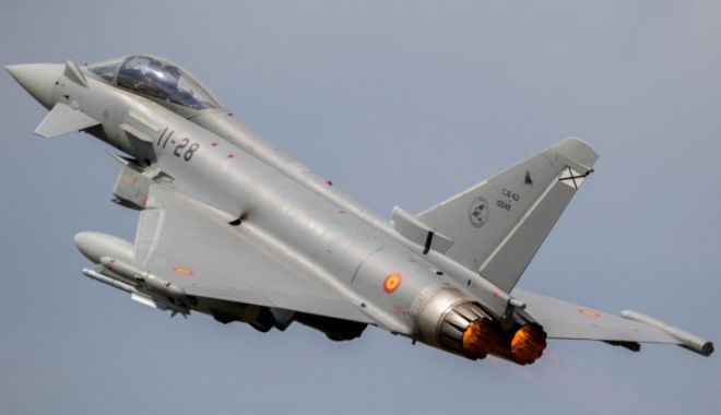 Aparate Eurofighter spaniole din Bulgaria, ridicate pentru a intercepta două avioane - avioane-1645196812.jpg