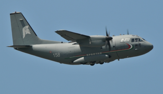 Un avion Spartan, care transporta militari italieni, a aterizat de urgență la Sofia - avion-1484604099.jpg