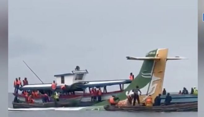 Avion de pasageri, prăbușit în Tanzania: Cel puțin 19 oameni au murit în urma accidentului aviatic - avion-1667752077.jpg
