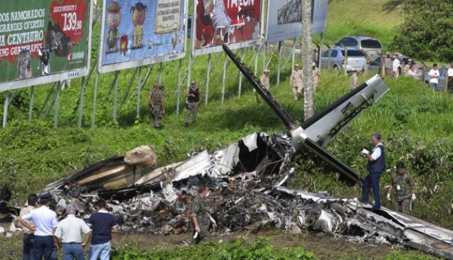 Cel puțin 16 morți după prăbușirea unui avion de turism în Brazilia - avionprabusitbrazilia-1310569383.jpg
