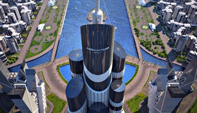 Unde va fi cea mai înaltă clădire din lume - azerbaijantower-1358517734.jpg