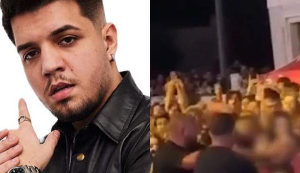 Scene uluitoare la concertul lui Babasha. Polițistă bătută de un localnic băut