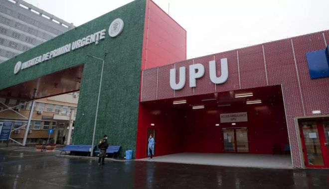 Secția de primiri urgențe a Spitalului Bagdasar Arseni, inundată după o ploaie torențială. UPU a costat 3,5 milioane de euro