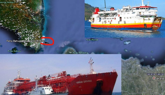 Un ferry-boat s-a scufundat în urma coliziunii cu un LPG. Opt persoane și-au pierdut viața - bahugajaya1-1348669566.jpg