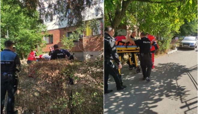 O femeie a căzut de la etaj, în timp ce întindea rufe la uscat pe balcon - balcon-1630751323.jpg