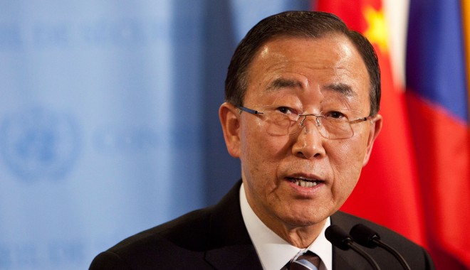 ONU susține intervenția franceză în Mali - bankimoon-1358237900.jpg