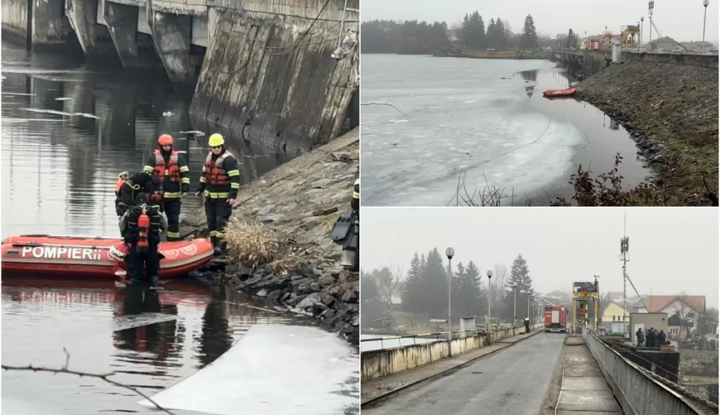S-a aruncat de pe barajul Gilău şi a refuzat să fie salvat. Trupul bărbatului a fost găsit după 20 de minute