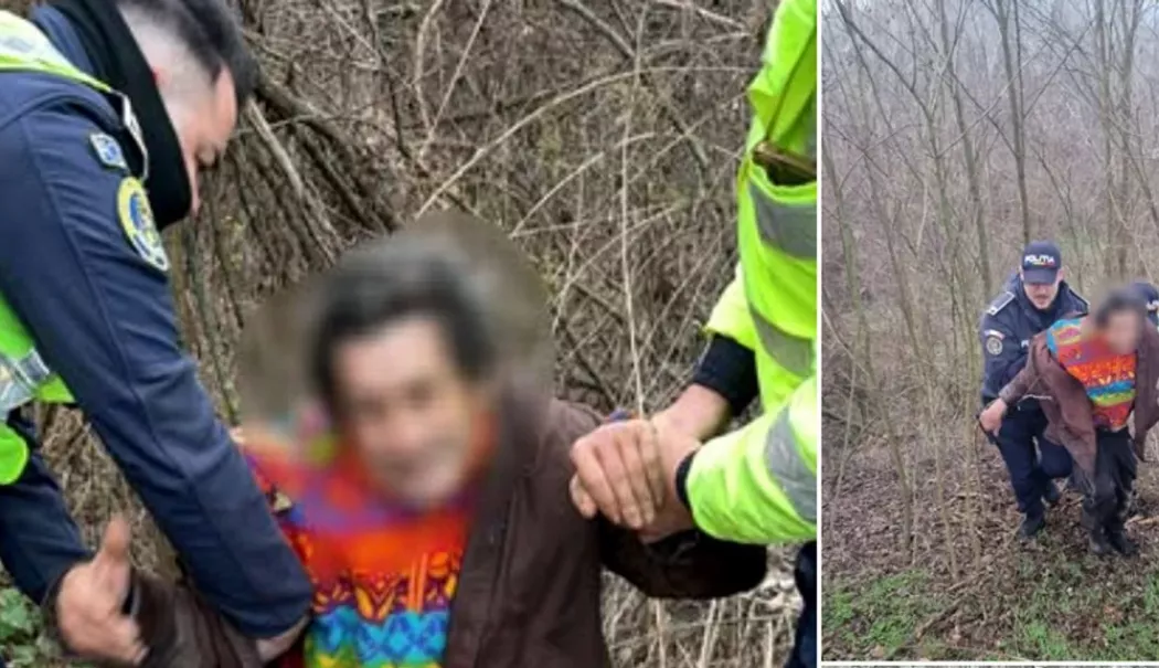 Un bărbat de 79 de ani, dat dispărut, a fost găsit în viaţă după trei zile în care a rătăcit pe câmp