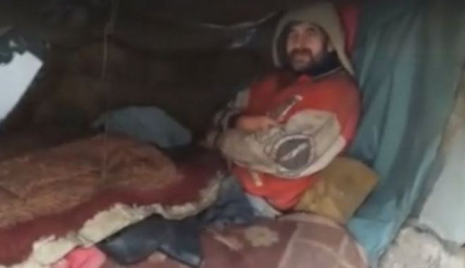 Caz revoltător la Iași. Bărbat cu deficiențe mintale, fără picioare, ținut de familie într-un coteț - barbatiosiabuzatcotet24230000-1519114485.jpg