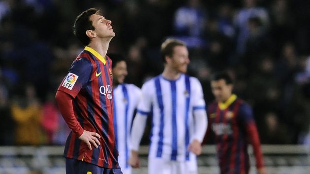 FC Barcelona, învinsă de Real Sociedad, scor 3-1, în campionatul Spaniei - barcelonainvinsa2302-1393147754.jpg