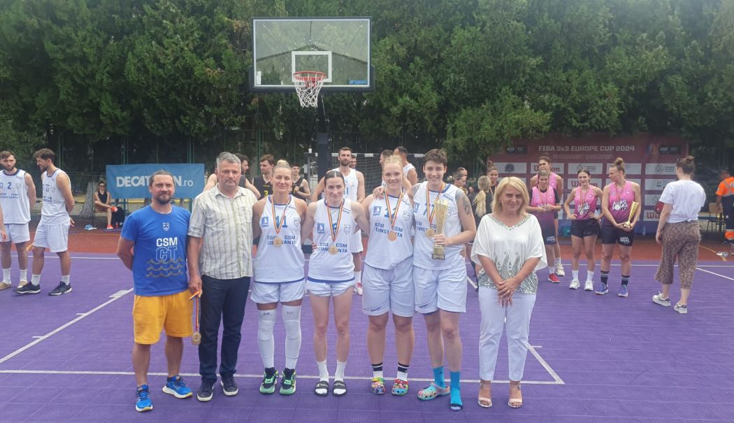 CSM CSU Neptun Constanța este campioana sezonului în baschetul 3x3 feminin