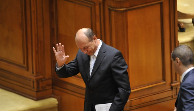 Traian Băsescu, în Parlament: 