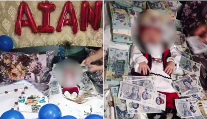 VIDEO: Imagini virale pe internet! Bebelușul care doarme pe un pat de bani - bebelus-1658148700.jpg