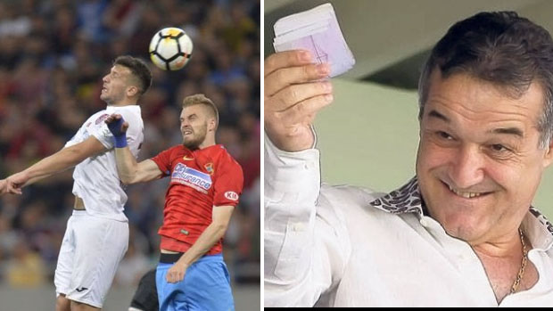 FCSB - CFR CLUJ 1-1 / Gigi Becali exultă: 