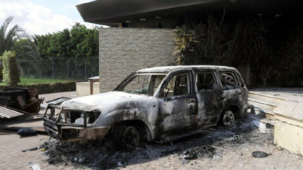 O misiune secretă CIA era găzduită de Consulatul SUA din Benghazi, în timpul atacului - benghazi-1351865110.jpg