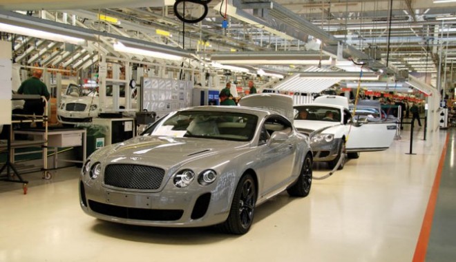 Taxe de poluare pentru producătorii de autovehicule de lux. Cât ar putea plăti pentru un Bentley, Rolls-Royce sau Lamborghini - bentleyfactorymain670x448-1329653699.jpg