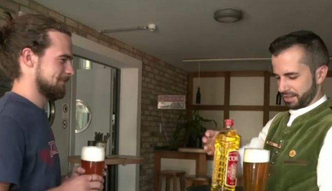 Clienții unui bar din Munchen pot plăti berea cu ulei de gătit - bere-1658162819.jpg