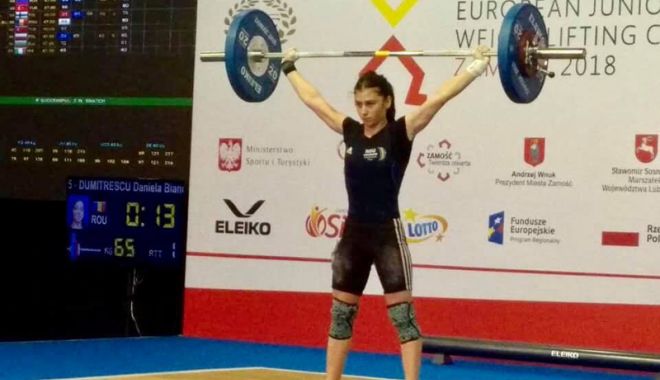 Bianca Dumitrescu, locul 5  la Europenele de haltere - bianca-1540134627.jpg