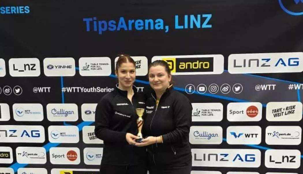 Bianca Mei-Roșu, de la CSM Constanța, participare cu succes la WTT Youth Contender Linz - bianca-1768223972.webp