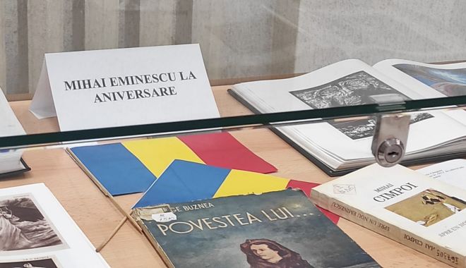 Ziua Culturii Naționale – Ziua nașterii poetului Mihai Eminescu, marcată la Biblioteca județeană - biblioteca-1642163466.jpg