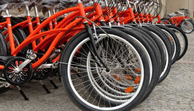Biciclete pentru turiști, achiziționate prin programul european 
