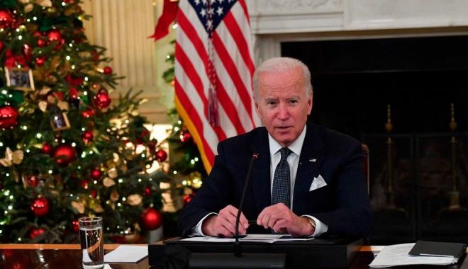 Biden îl asigură pe Zelenski că aderarea Ucrainei la NATO depinde doar de poporul şi guvernul ucrainean - biden-1639134611.jpg