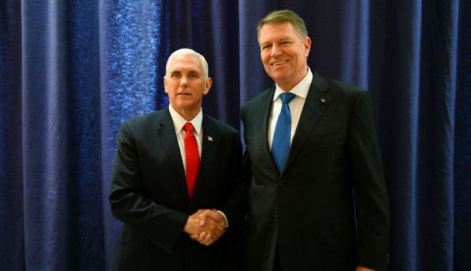 Iohannis, întâlnire cu vicepreședintele SUA, Mike Pence - bigpence00587000-1550406978.jpg