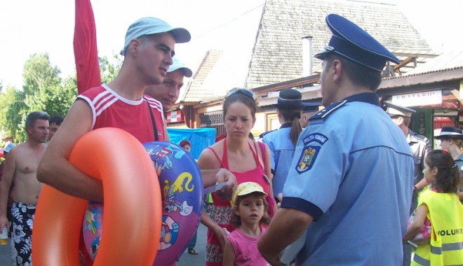 La anul, polițiștii constănțeni se mută pe plajele 