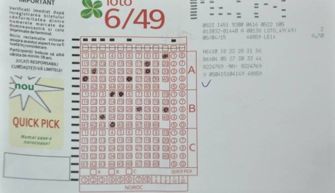 LOTO. S-a prezentat câștigătoarea marelui premiu la 6 din 49 - biletcastigator-1428413836.jpg