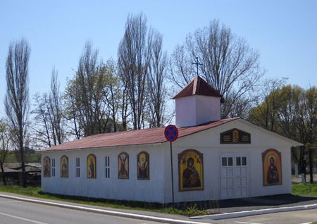 Slujbă de binecuvântare la biserica 