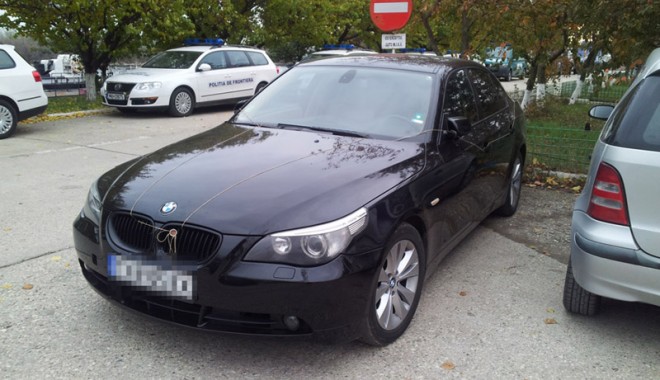 BMW furat, depistat în Vama Veche - bmwfurat-1353694975.jpg