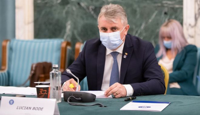 Ministrul Lucian Bode, întâlnire cu managerul de ţară al Băncii Mondiale - bodeintalnire-1614104684.jpg