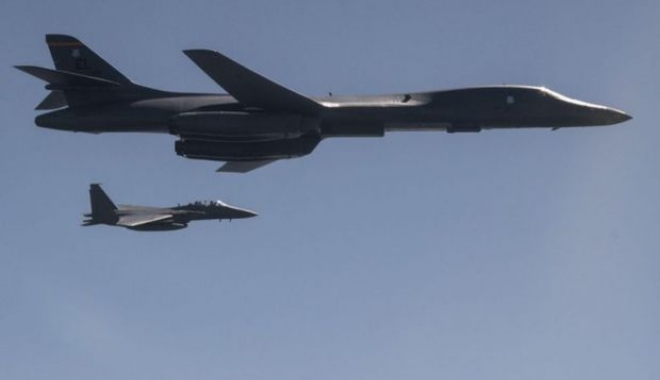 Coreea de Nord reacționează după ce SUA au trimis bombardiere în apropierea țării: 