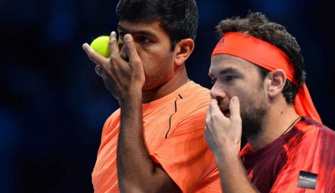 Tenis / Florin Mergea și Rohan Bopanna, eliminați de la Wimbledon - bopannamergea1611-1467645462.jpg