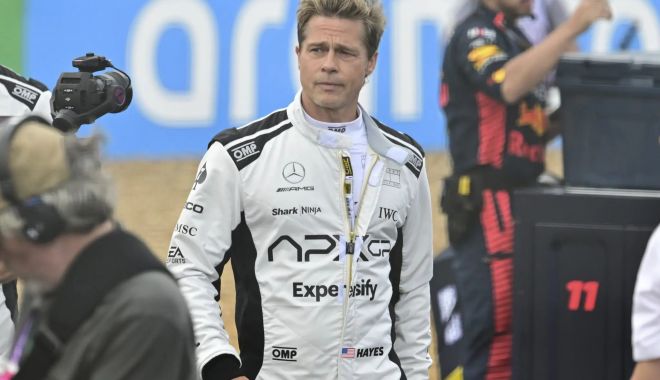 Brad Pitt, în echipament de pilot la Marele Premiu de Formula 1 al Marii Britanii - brad-pitt-1688992990.jpg