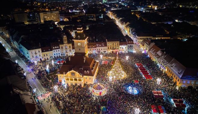 Spectacol gastronomic la târgul de Crăciun de la Brașov