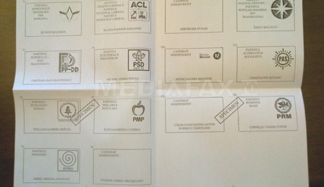 Buletinele de vot pentru prezidențiale, predate prefecturilor - buletinelevot-1413982939.jpg