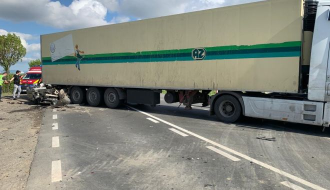 UPDATE. Tragedie rutieră în această dimineață. Un bărbat a murit în accidentul de pe DN 2B