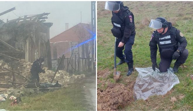 Pericol de explozie! Muniție foarte periculoasă, găsită în peretele unei case în timpul demolării - c5a7c9b1f0f441a2b677935676c02e1e-1670084346.jpeg