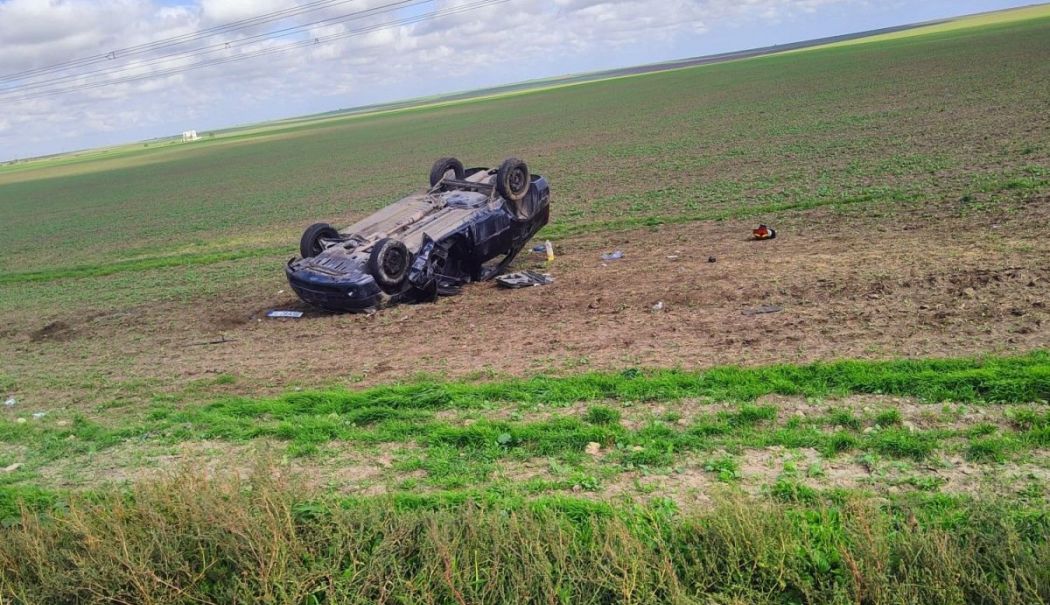 Accident rutier la ieșirea din Tariverde. 4 victime au nevoie de îngrijiri medicale