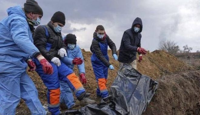 Cadavre culese de pe străzi la Mariupol. Ambasador american: 