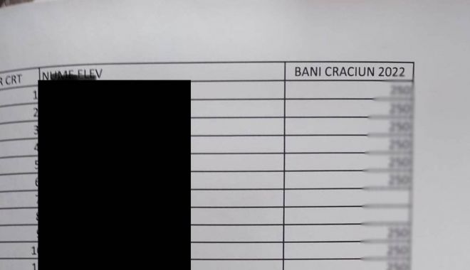 Suma uriașă strânsă de părinți pentru cadourile profesorilor, de sărbători. Lista a ajuns virală pe Facebook - cadou-1671554600.jpg
