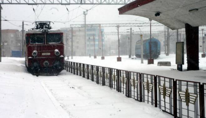 Călători, atenție! Trenuri întârziate din cauza zăpezii - calatori-1452101159.jpg