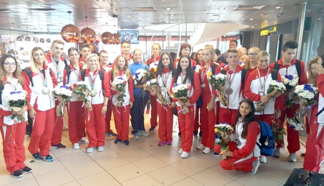 Campioana Andreea Bogati: 