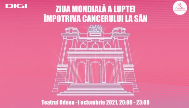 Pe 1 Octombrie Teatrul Odeon va fi luminat în roz pentru a marca Ziua Internațională a luptei împotriva cancerului la sân - cancer-1633094674.jpg