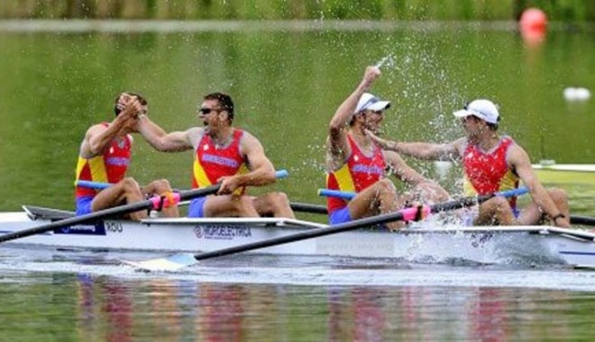 Echipajul masculin de 4 rame fără cârmaci al României, calificat în semifinale la Mondiale - canotaj-1377626465.jpg
