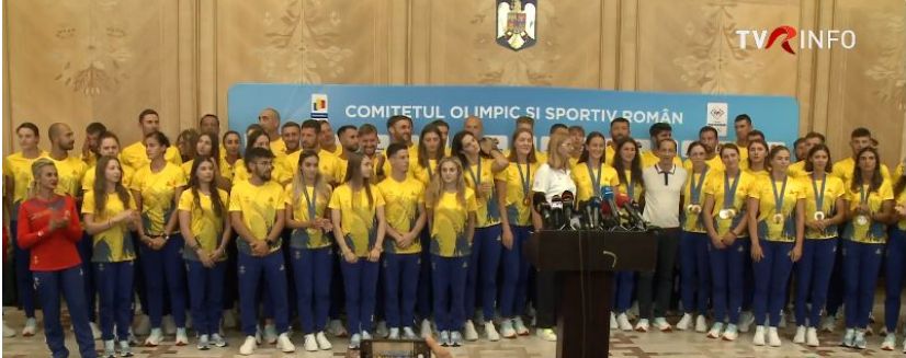 Canotorii și lotul de gimnastică de la Jocurile Olimpice Paris au revenit în țară