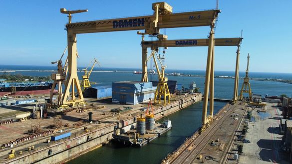 Creditorii au respins vânzarea la licitație a șantierului Damen Mangalia - canstructures-1778252049.webp