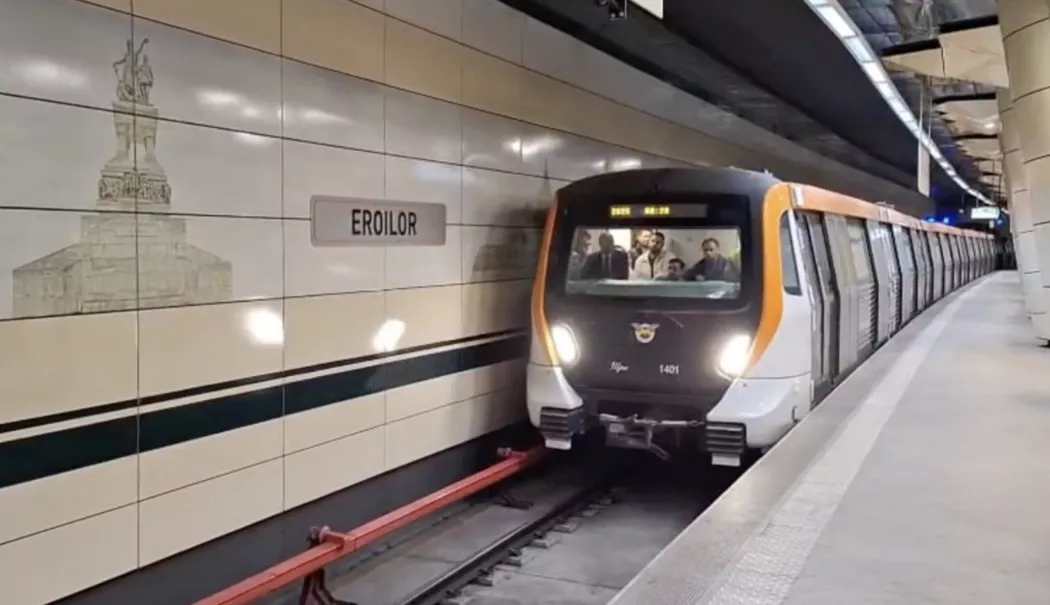 Incident la metrou: un vagon s-a umplut de fum în stația Eroii Revoluției. Călătorii s-au autoevacuat